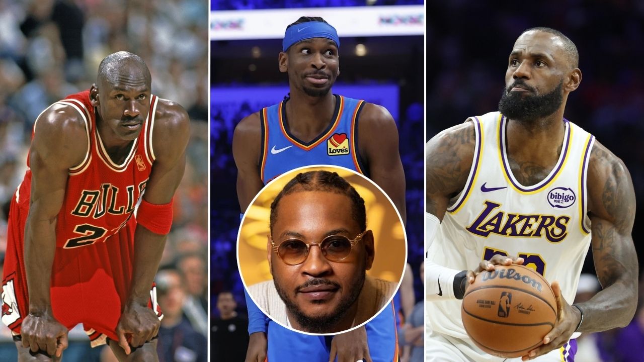 Shai Gilgeous-Alexander Is 1 MVP Away From LeBron James, Michael Jordan's Level, Says Carmelo Anthony