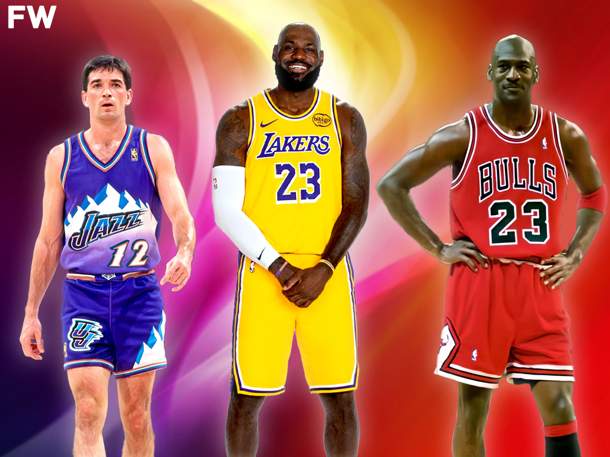 7 Most Unbreakable Records In Modern NBA featuring Michael Jordan, LeBron James, and John Stockton