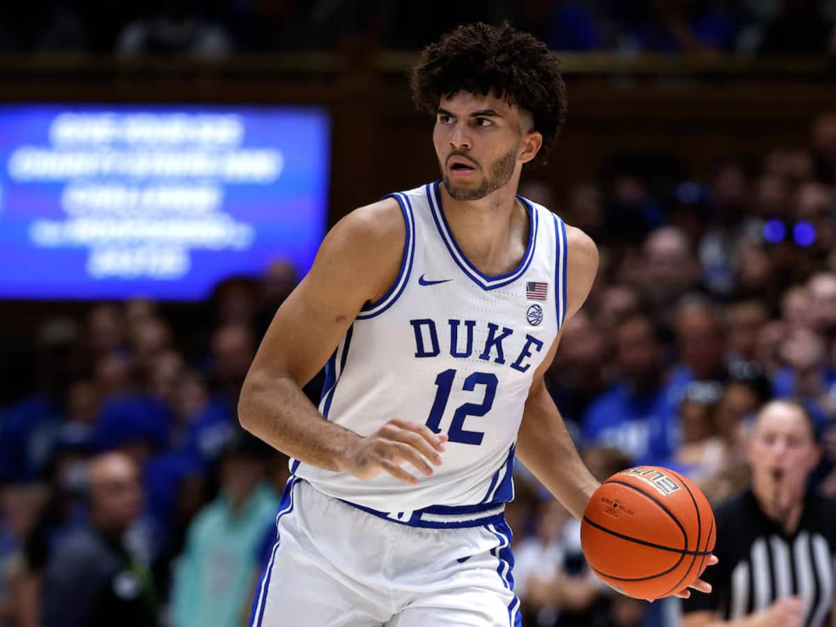 Cameron Boozer in action for Duke.