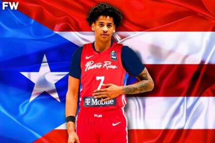 Carmelo Anthony hopes to have his son, Kiyan, represent the Puerto Rican national basketball team. Mandatory Credit: Fadeaway World