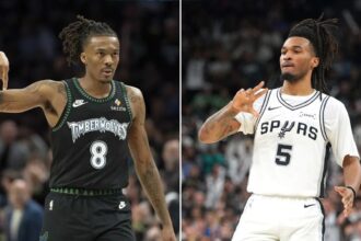 Stephon Castle Addresses Altercation With Bones Hyland In Game 2 Of Spurs vs. Timberwolves Series