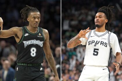 Stephon Castle Addresses Altercation With Bones Hyland In Game 2 Of Spurs vs. Timberwolves Series