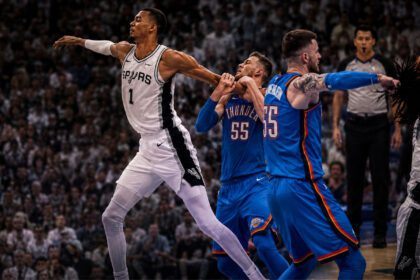 Isaiah Hartenstein was called out for his dirty plays against Stephon Castle and Victor Wembanyama by Spurs fans. Mandatory Credit: Fadeaway World