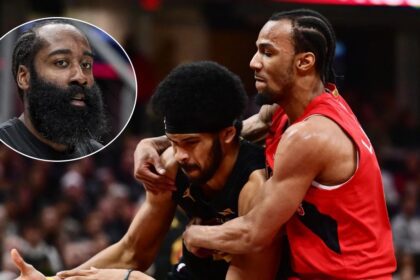 James Harden On Jarrett Allen Trash-Talking Raptors: 'He Doesn't Talk Too Much, But He Was Today'
