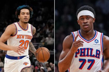 Tempers Flare At Knicks vs. 76ers Game As Jeremy Sochan Triggers VJ Edgecombe With Trash Talk