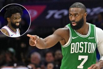 Jaylen Brown Slams Joel Embiid Twice For Flopping; Calls Out Officials' Agenda Against The Celtics Star