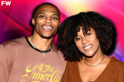 Russell Westbrook and Nina Westbrook recall their college love story. Mandatory Credit: Fadeaway World