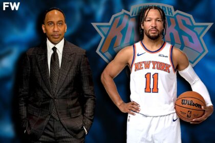 Stephen A. Smith criticized the Knicks for pursuing Jalen Brunson in the past. Mandatory Credit: Fadeaway World