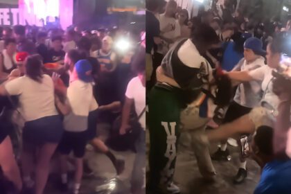 Wild Fight Erupts Between Knicks, Cavs Fans After Game 1