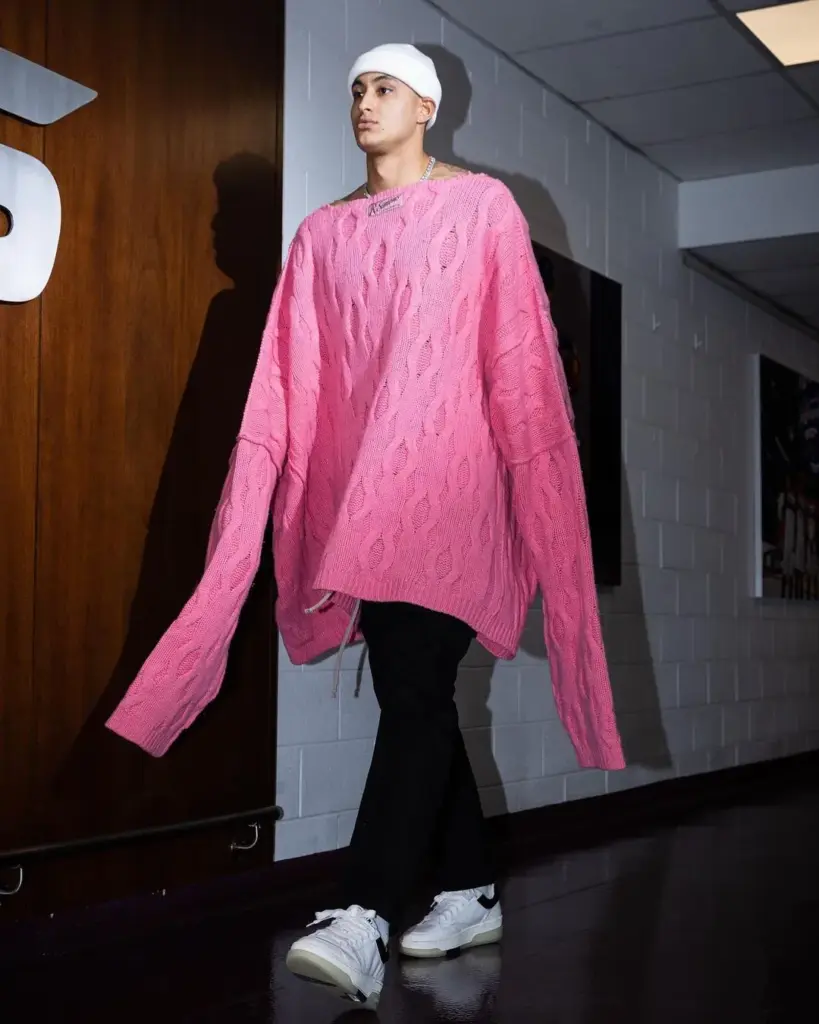Kyle Kuzma Seems Embarrassed By His Old Outfit Choice: “I Was Young, Leave Me Alone”
