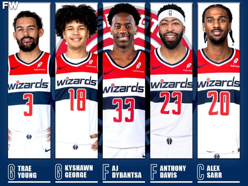 Wizards' Projected Starting 5 if They Take AJ Dybantsa With The No. 1 Pick In 2026 NBA Draft