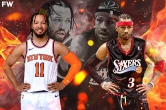 Jalen Brunson and Allen Iverson