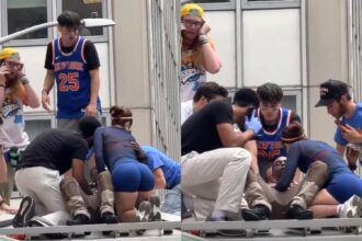 Knicks Fan Reportedly Overdoses During Parade Chaos; Bystanders Use Narcan To Save His Life