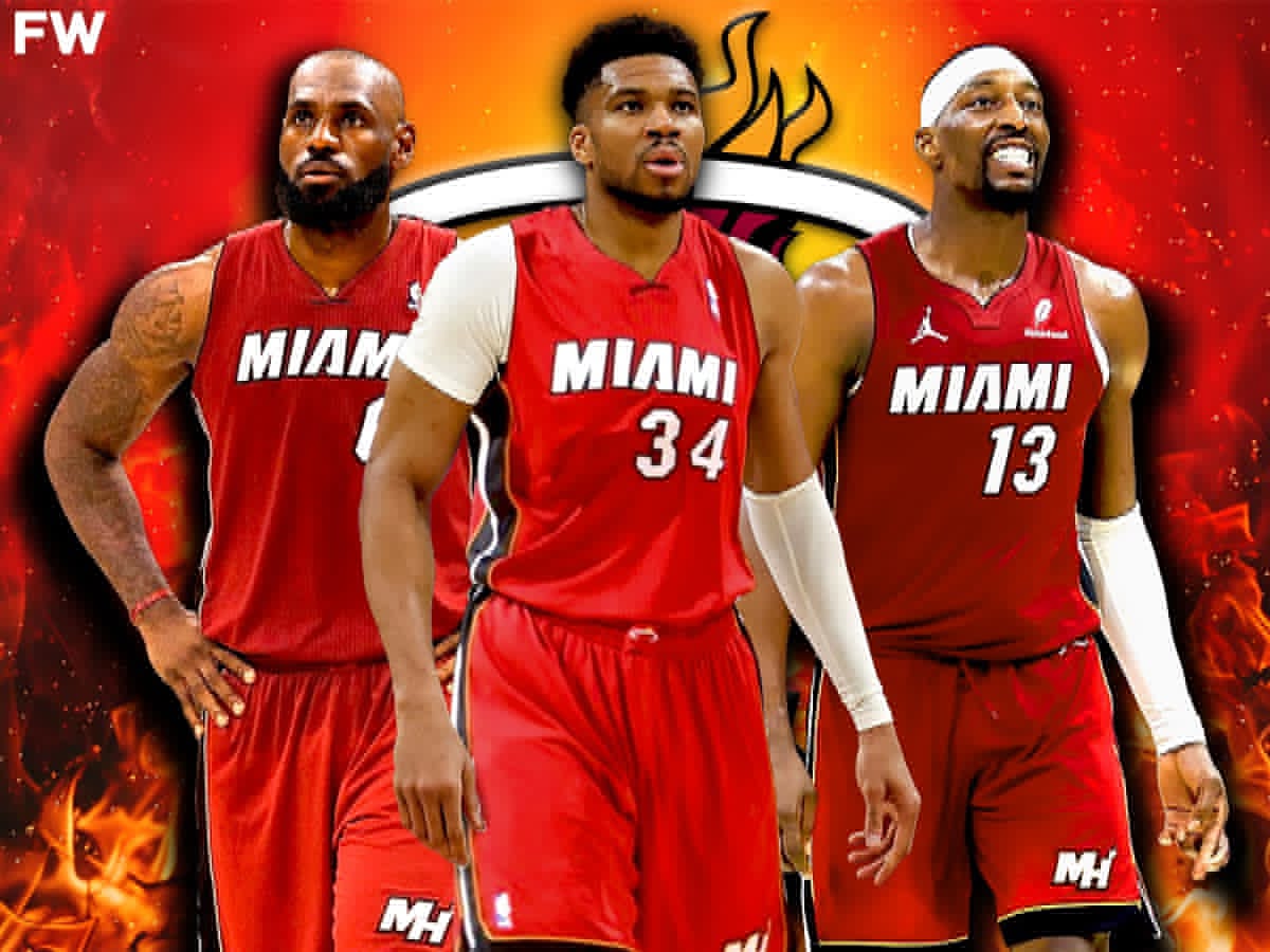 LeBron James, Giannis Antetokounmpo, and Bam Adebayo