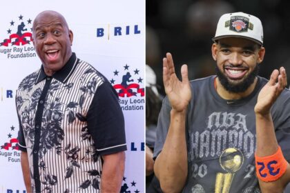 Karl-Anthony Towns Responds To Magic Johnson's Overwhelming Message Amid Knicks Celebrations