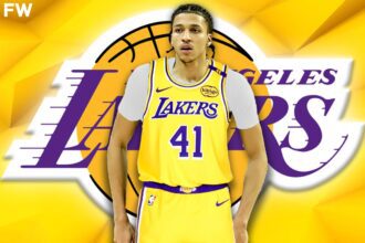 The Lakers select Cameron Carr with the No. 24 pick in the NBA Draft. Mandatory Credit: Fadeaway World