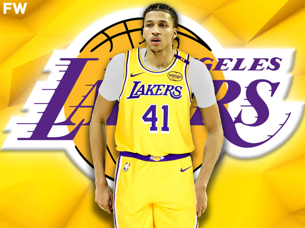 The Lakers select Cameron Carr with the No. 24 pick in the NBA Draft. Mandatory Credit: Fadeaway World
