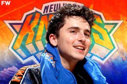 Timothee Chalamet shares hilarious post about being a Knicks fan. Mandatory Credit: Fadeaway World
