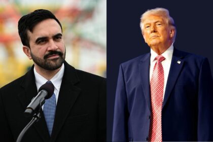 Zohran Mamdani takes a cheeky jab at Donald Trump. Mandatory Credit: Getty Images