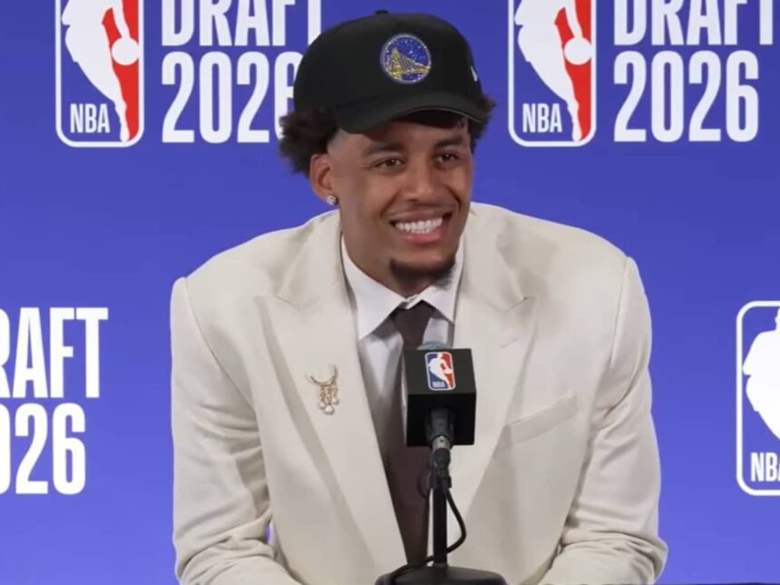 Warriors' No. 11 Pick Yaxel Lendeborg Admits He Used To Hate Stephen Curry: "I'm A Big Kyrie Guy"