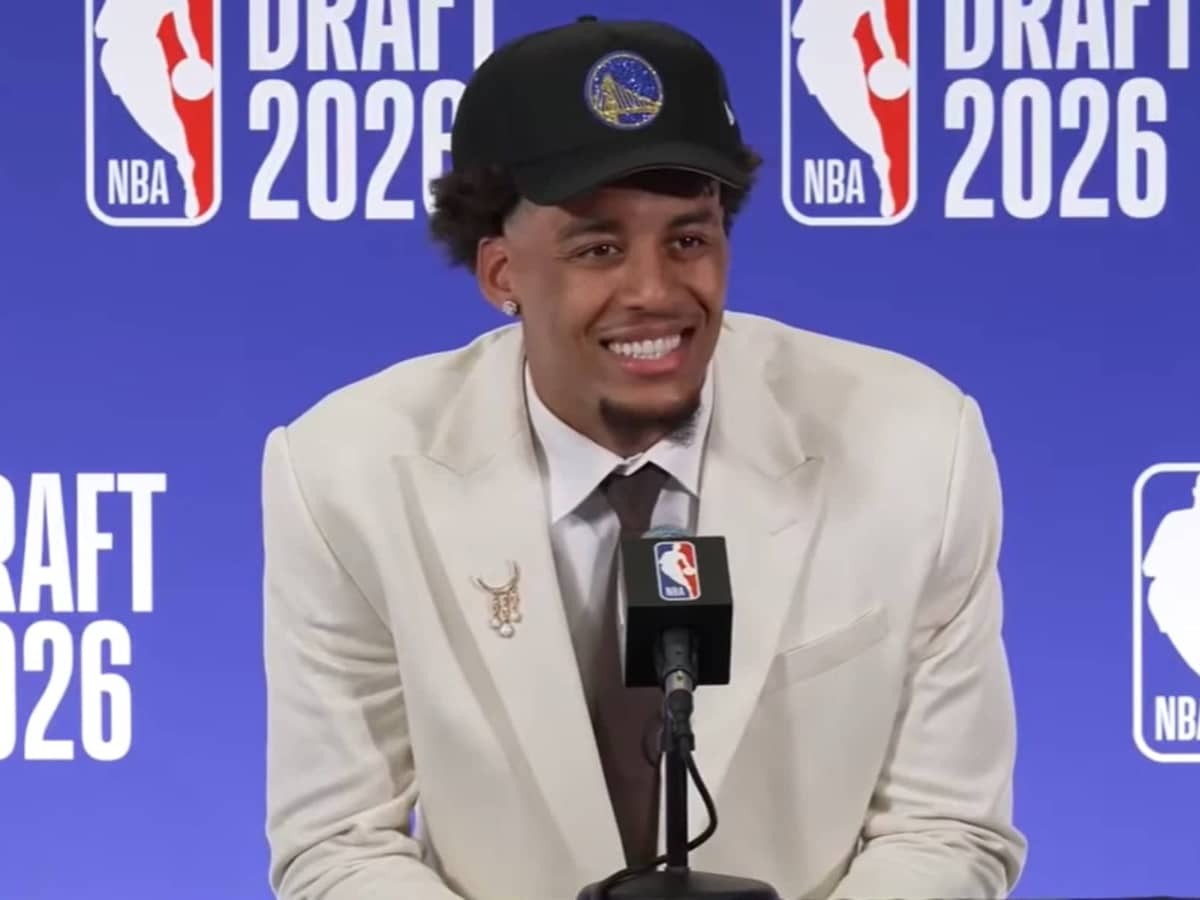 Warriors' No. 11 Pick Yaxel Lendeborg Admits He Used To Hate Stephen Curry: "I'm A Big Kyrie Guy"