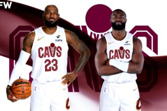 Brian Windhorst floats the idea of the Cavaliers pursuing LeBron James and Jaylen Brown. Mandatory Credit: Fadeaway World
