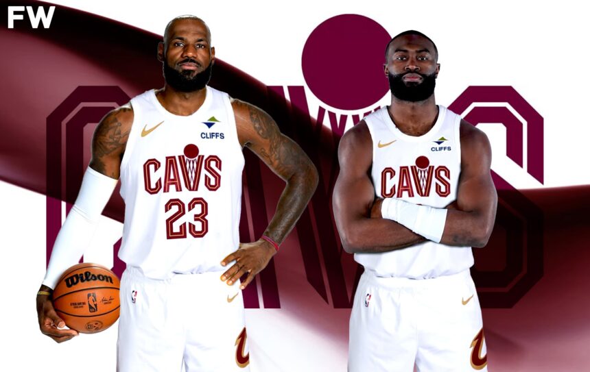 Brian Windhorst floats the idea of the Cavaliers pursuing LeBron James and Jaylen Brown. Mandatory Credit: Fadeaway World
