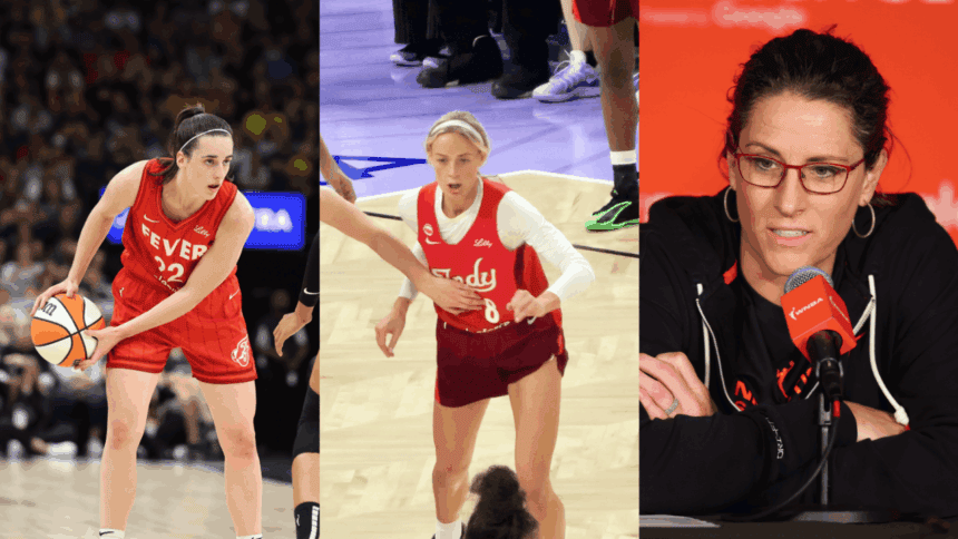 Caitlin Clark Sophie Cunningham Stephanie White