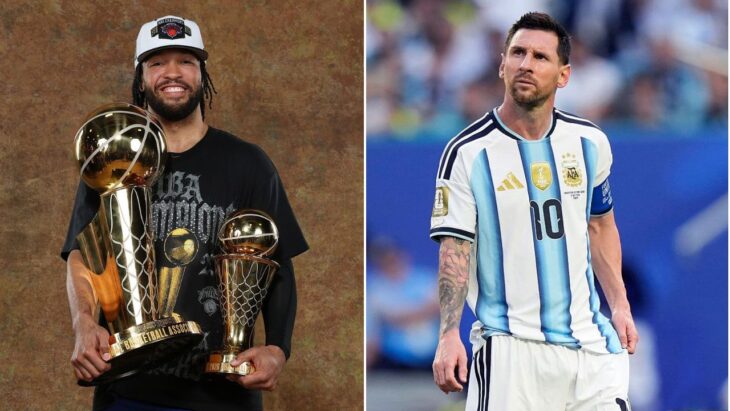 Jalen Brunson's 4-Word Reaction To Lionel Messi's Argentina Avoiding Cape Verde Upset At FIFA World Cup