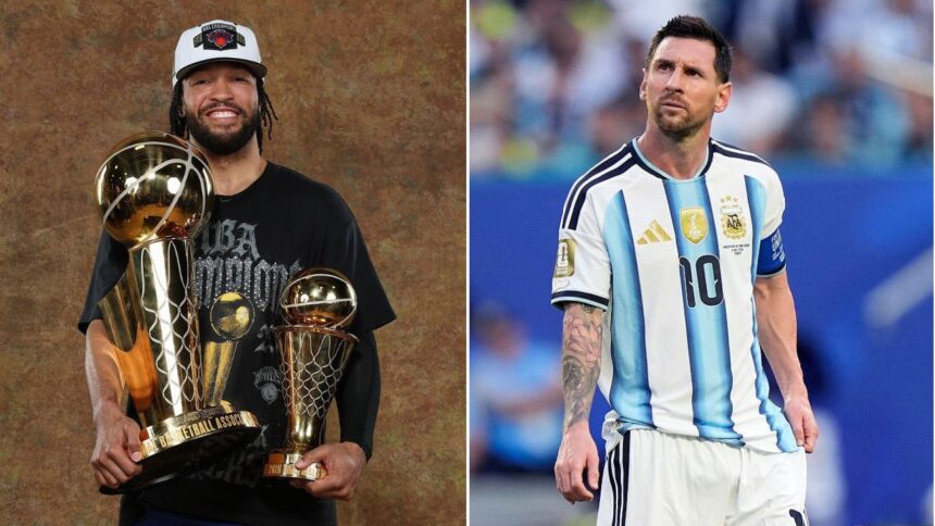 Jalen Brunson's 4-Word Reaction To Lionel Messi's Argentina Avoiding Cape Verde Upset At FIFA World Cup