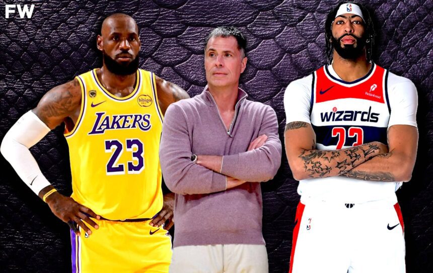 LeBron James' Friend Calls Rob Pelinka A Snake; Anthony Davis Appears To Agree