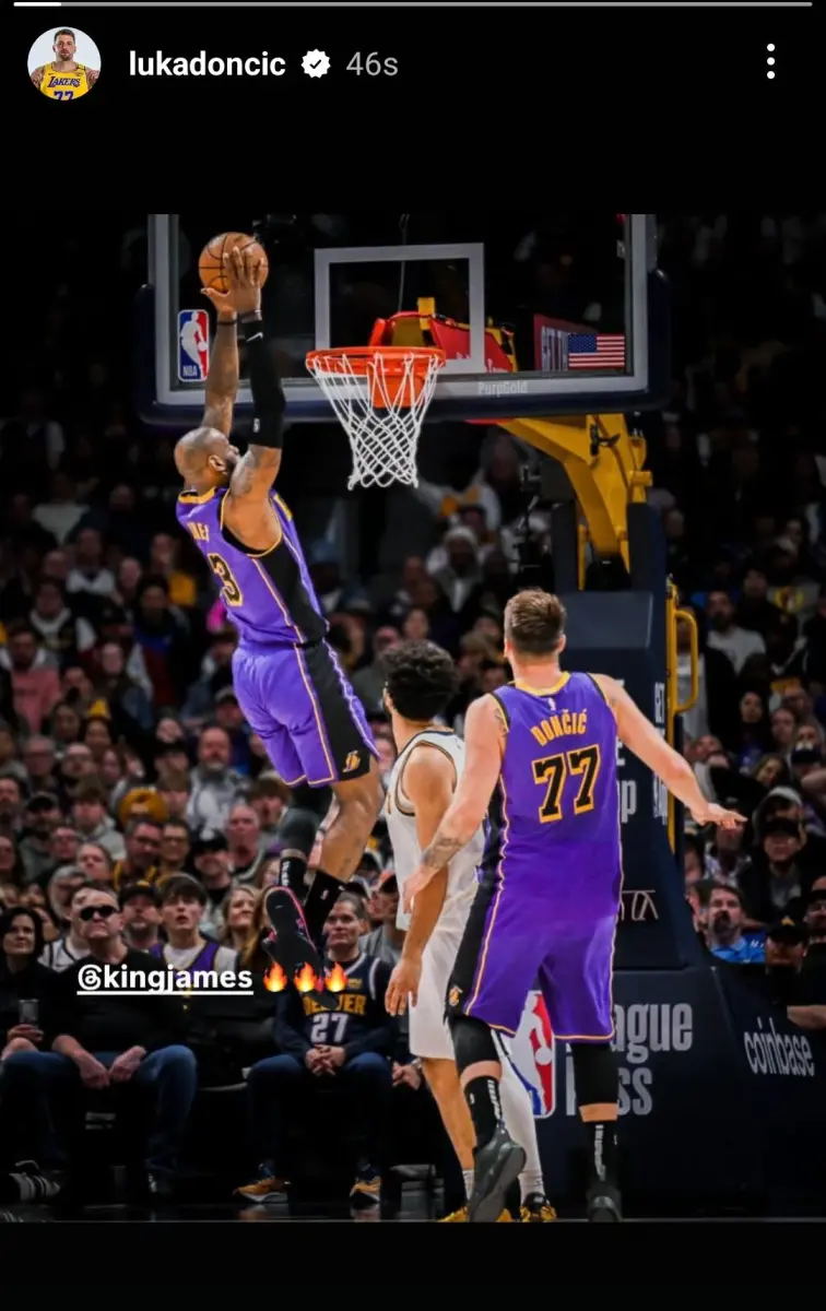 Luka Doncic's Latest IG Story Will Make Lakers Fans Ecstatic